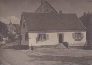 Fachwerk. Bauernhaus. Verputzt