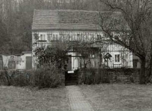 Pirna-Posta. Wohnhaus, Oberposta 37 : Pirna-Posta (Kreis Sächsische Schweiz). Wohnhaus, Oberposta 37. Straßenfront