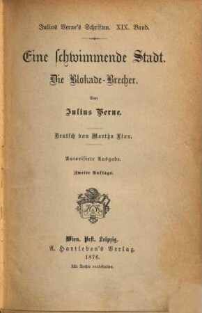 Eine schwimmende Stadt