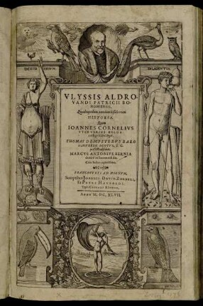 Ulyssis Aldrovandi Patricii Bononiensis, Quadrupedum omnium bisulcorum Historia : Cum Indice copiosissimo
