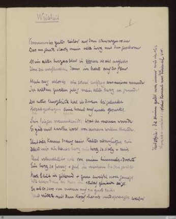 Vermummter guter reiter : [SW XVI: keine Sigle]; [SW XVI, S. 26/147-148] / Paul Verlaine