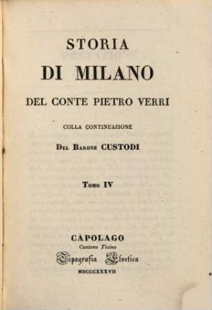 Storia di Milano, 4