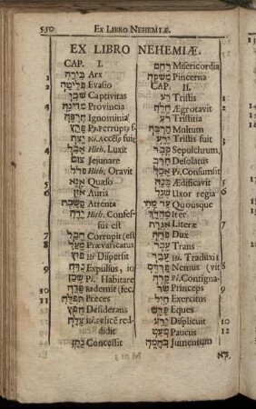 Ex Libro Nehemiæ.