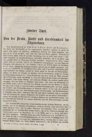 Zweiter Theil
