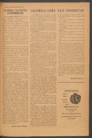 La pereza y la política latinoamericana