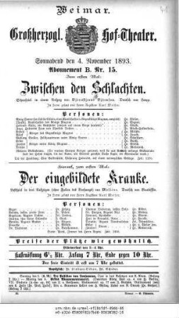 Der eingebildete Kranke
