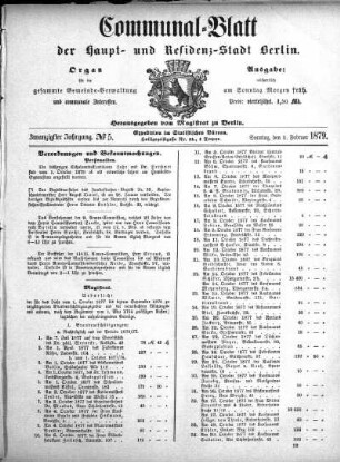 1879,5: No. 5, 2. Februar 1879