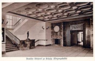 Deutsche Bücherei zu Leipzig : Eingangshalle