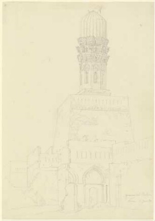 Die Giamma del Hakem-Moschee in Kairo