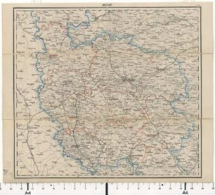 Karte des königl. Landgerichtes Ansbach