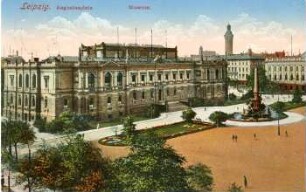 Leipzig: Augustusplatz ; Museum