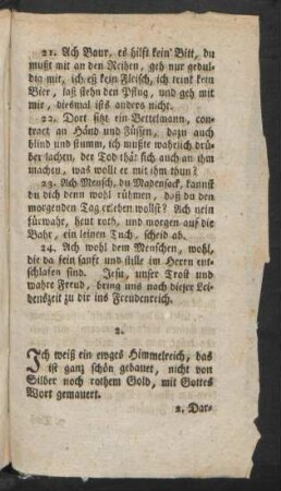 Ich weiß ein ewges Himmelreich, das ist ganz schön gebauet