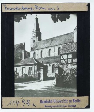 Brandenburg an der Havel, Dom St. Peter und Paul : Südfassade