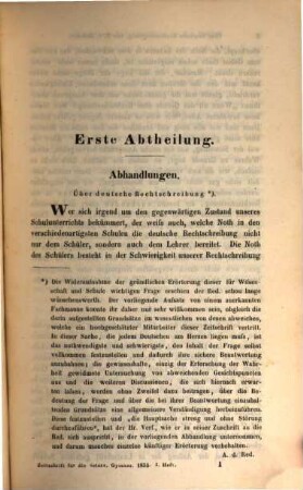 Zeitschrift für die österreichischen Gymnasien, 6. 1855