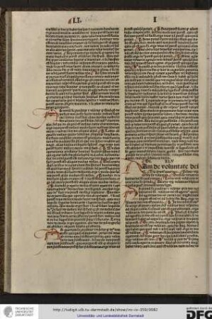 Nam de voluntate dei etc. Hic queruntur quattuor, ptrimo utrum in deo sit voluntas...