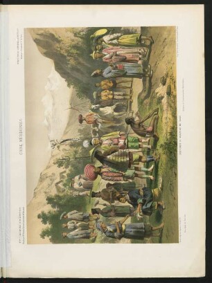 Pl. XLIII. Chine méridinale. Costumes du royaume de Ta-Ly