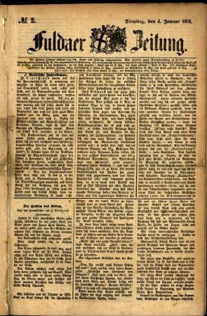 Ausgabe vom Dienstag, den 04. Januar 1881.