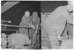 Sicherheitsinspektion (21.05.1962); Sicherheitsinspektion (02.06.1962); Schlackenkübel E-W (07.06.1962); Elektrischer Unfall EW (13.06.1962)