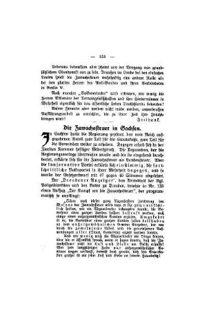 Die Zuwachssteuer in Sachsen