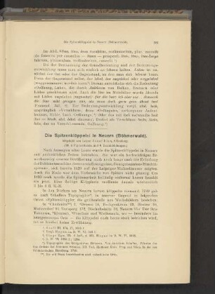 Die Spitzenklöppelei in Neuern (Böhmerwald).
