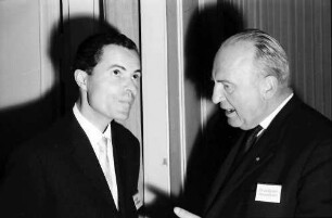 15. Tagung 1965 Physiker; Maikäferrede: Rudolf L. Mößbauer, H. F. Kiderlen