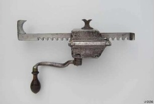 Brechwinde / Werkzeugkabinett des Kurfürsten Johann Georg I.