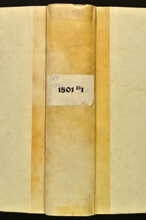 Ratsprotokolle, 1801 5. Jan. - 23. Juli