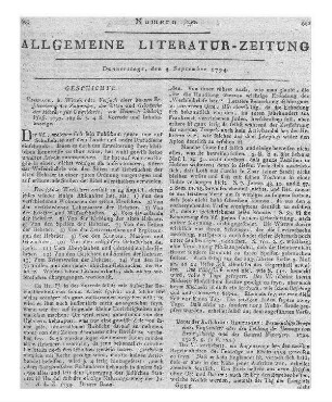 Jäger, W.: Geschichte Kaiser Heinrichs VI. Nürnberg: Monath ; Altdorf: Kussler 1793. (Sammlung historischer Aufsätze. 1)