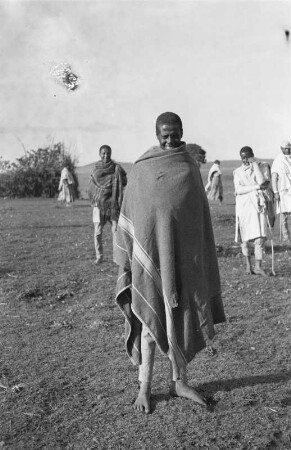 Mann aus Salale (Äthiopienreise 1937/1938 - 7. Flugreise nach Dembi Dolo und Ausflüge ins Umland)