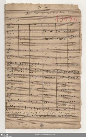 2 Sacred songs - Mus.3480-D-544 - Mus.3480-D-544a : V (4), Coro, orch, bc