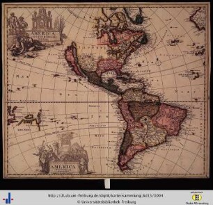 America septentrionalis novissima.