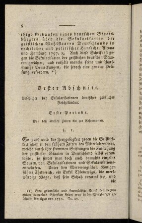 6-30, Erste Periode.