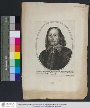 Henricvs Herdingh Hæreditarius in Hiltorff, Civitatis, Monasteriensis tempore Tractatuum, conclusæ et publicatæ Pacis Præconsul