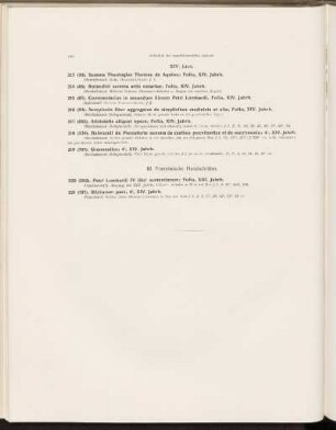 III. Französische Handschriften.