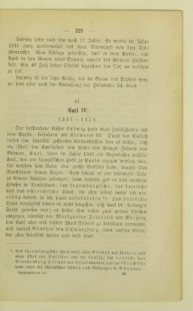 47. Karl IV. 1347 - 1378