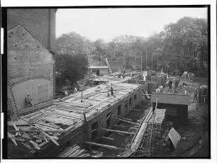 Untersuchungsgefängnis (Hamburg-Neustadt): Baugrubenansicht : SchumacherWV Nr. 257
