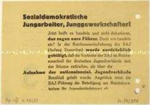 Aufruf der KPD zur Reichstagswahl 1933