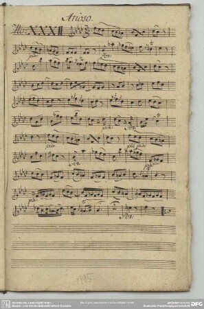 32. Anonymus, Arioso, f-Moll