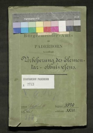 Verbesserung des Elementar-Schulwesens