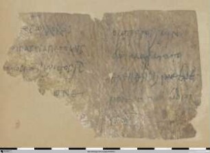 Amulett mit Textstellen aus Paulus, 1. Brief an Timotheus