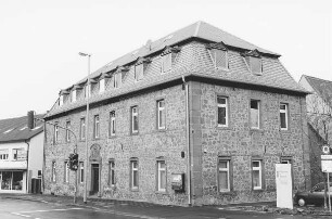 Alte Försterei (Försterei, ehem.); Gelnhausen, Hanauer Landstraße 8, Hanauer Landstraße 10