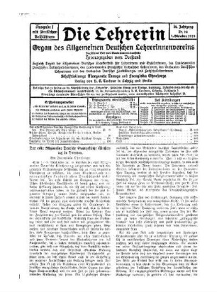 Der erste Allgemeine Deutsche Evangelische Kirchentag in Dresden