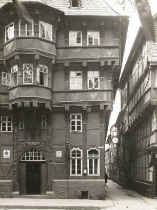 Goslar : Fachwerkhaus zur Münzgasse, Marktstraße 1