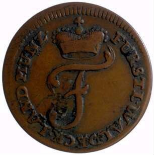 Münze, 3 Pfennig, 1781
