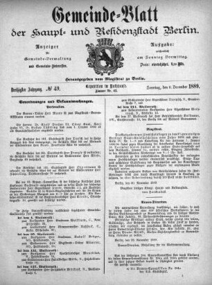 1889,49: No. 49, 8. Dezember 1889