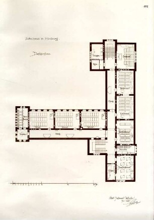 Strieder, Wilhelm. Hardtschule Mühlburg