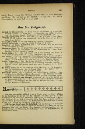 Aus der Fachpresse