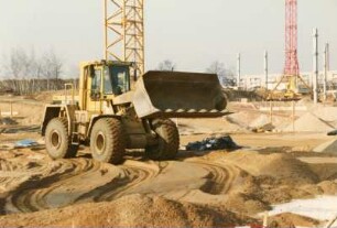 Dresden-Seidnitz, Enderstraße 59. Baustelle Seidnitz-Center