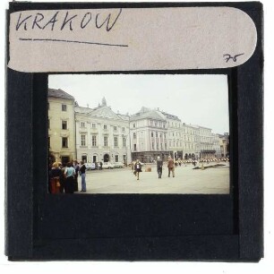 Krakau, Hauptmarkt : Südwestansicht