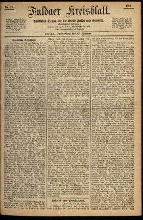 Ausgabe vom Donnerstag, den 15. Februar 1883.